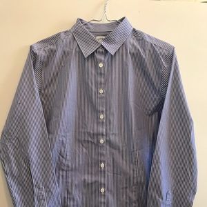 Brooks Brothers Striped Button Down Fitted